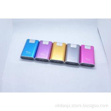 Digital Camera Metal USB Portable Power Bank 6600mAh With L